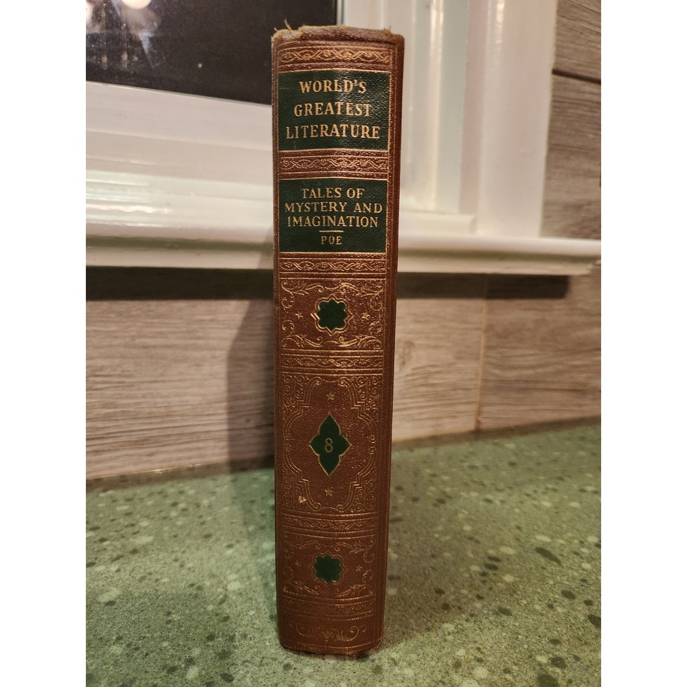 VTG 1936 Spencer Press World's Greatest Literature #8 Tales of Mystery Poe